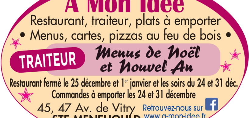 traiteur fêtes 2024 noël